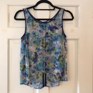 Floral tank top